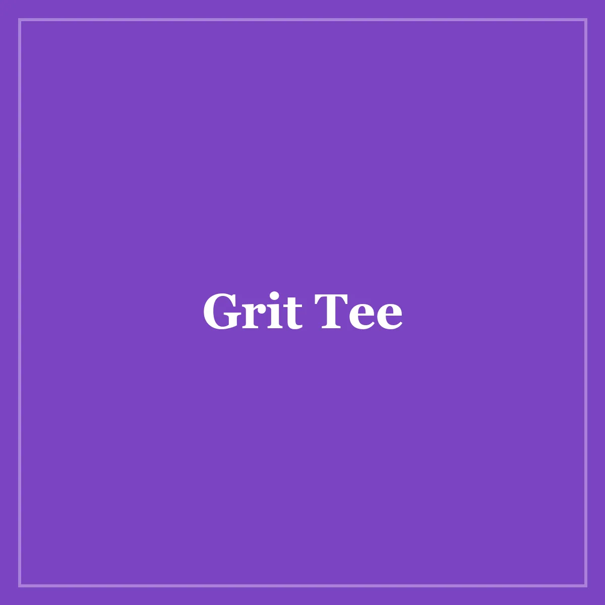 Grit Tee